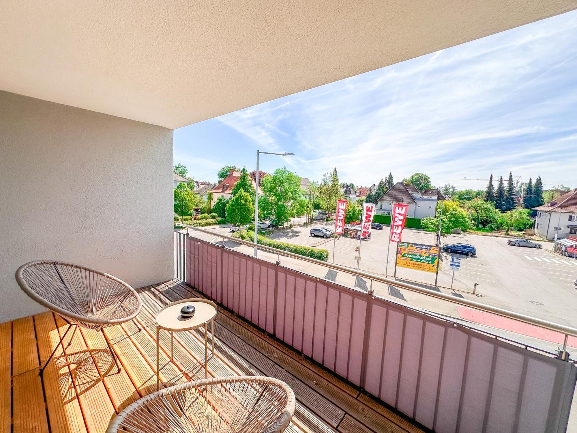 Thesunset Club - Studio II - Kueche - Balkon - Parken Memmingen Exterior foto
